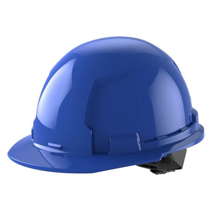 Milwaukee Hard Hat Front Brim 4pt Ratcheting Suspension Type 1 Class E Blue