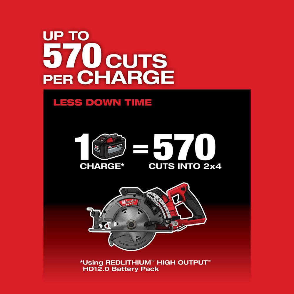 Milwaukee M18 Fuel Rear Handle 7 1 4 In Circular Saw Bare Tool 2830 20 Sansujyuku sansujyuku.com