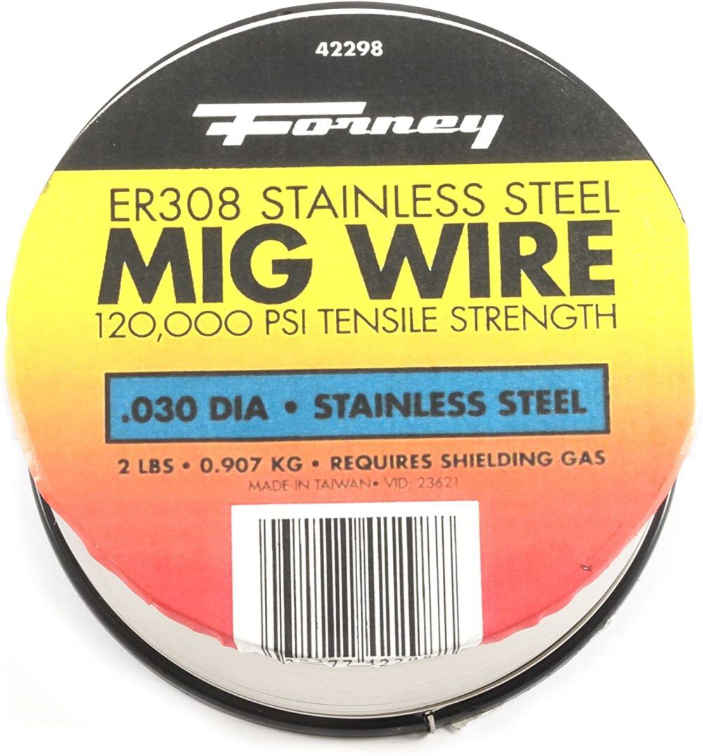 Forney Industries ER308L .030in x 2 lbs. Stainless Steel MIG Welding Wire, large image number 2