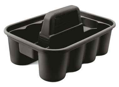 Rubbermaid 10.9-in W x 7.4-in H x 15-in D Black Deluxe Carry Caddy