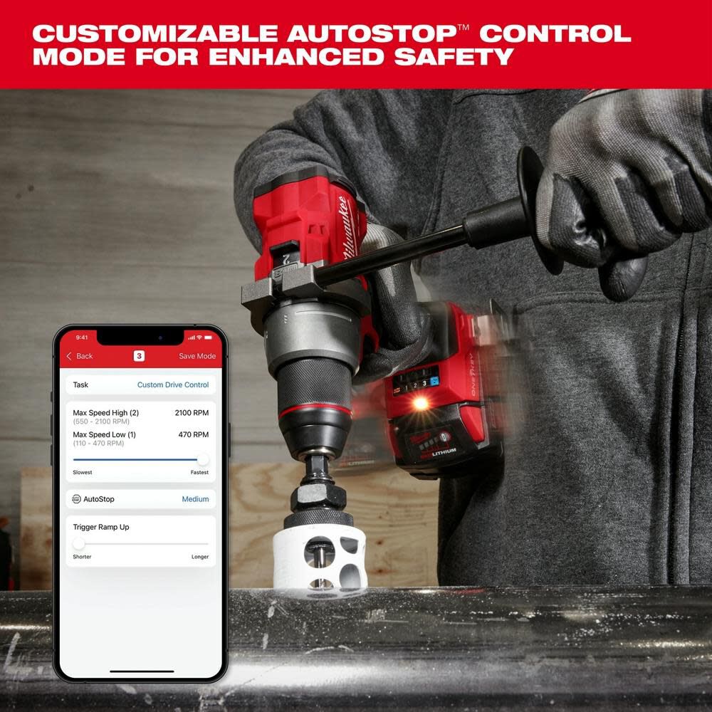 Milwaukee M18 FUEL 1/2 Hammer Drill/Driver with ONE-KEY (Bare Tool), large image number 8