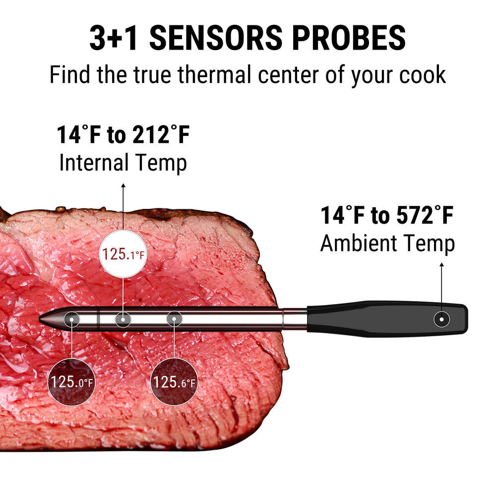 TempPro TempSpike Pro Smart WiFi 1 Probe Grill Thermometer Set, large image number 8