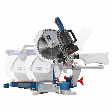 Bosch PROFACTOR 18V Surgeon 12in Dual Bevel Slide Miter Saw Kit with 1 CORE18V 8.0 Ah PROFACTOR Performance Battery, large image number 8