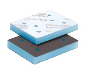 3 x 4 In. 500-600 Superfine Grit Granat Profile Abrasive Sheet, 10 Pieces
