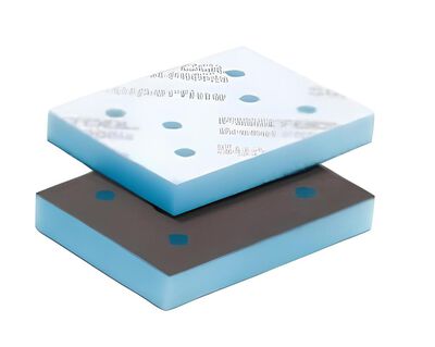3 x 4 In. 500-600 Superfine Grit Granat Profile Abrasive Sheet, 10 Pieces