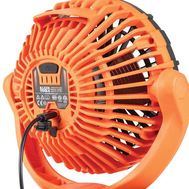 Klein Tools Rechargeable Personal Jobsite Fan, large image number 13