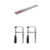 Milwaukee 55 Inch Guide Rail, Guide Rail Clamps Bundle, small image number 1