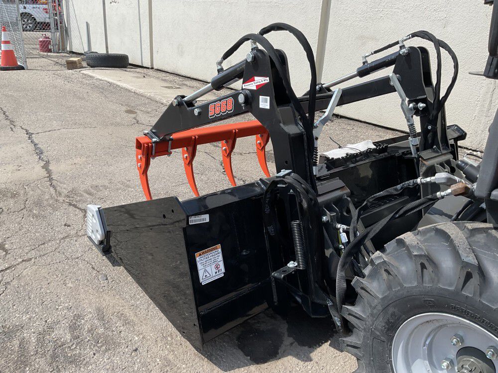 Sheyenne Tooling SG68 48 Inch Quick-Tach Grapple for Skid Steer, large image number 11