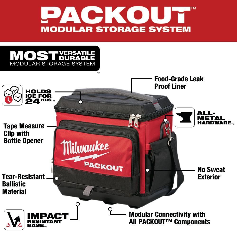 Milwaukee PACKOUT Cooler, large image number 2