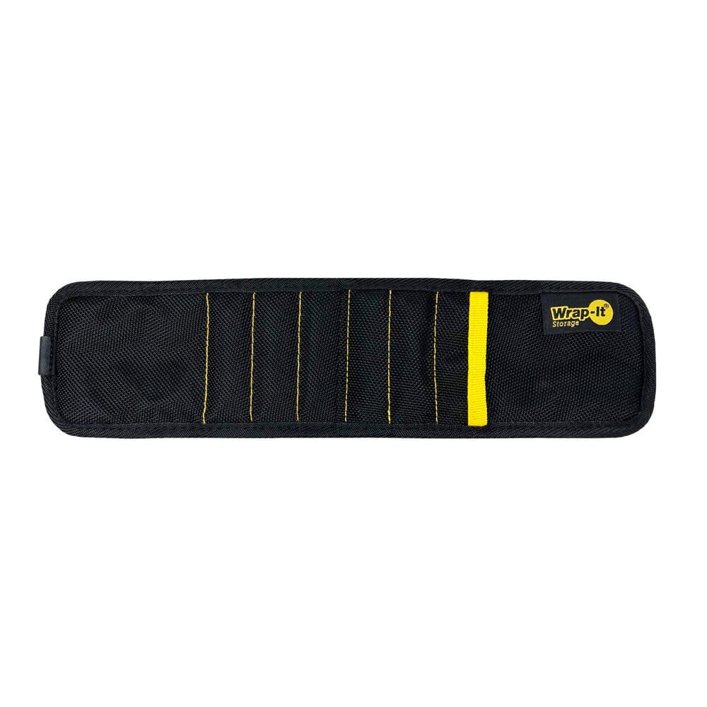 Wrap-It MagSnap Magnetic Wristband, OSFM, Black - 100-MSWB-BL