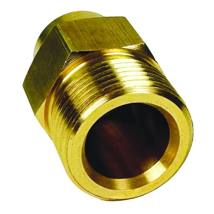 BluBird BluShield Brass Male Metric Pressure Washer Adapter, large image number 3