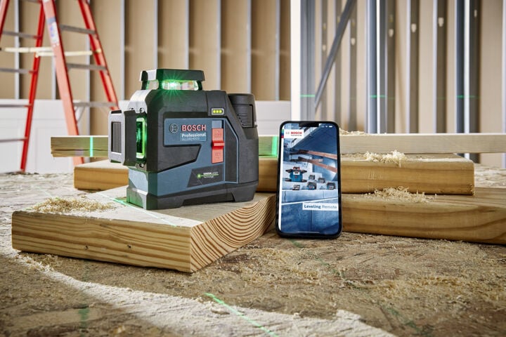 Bosch 12V Leveling and Alignment Laser Kit, Reconditioned, large image number 3