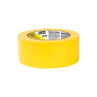 3M Scotch Exterior Surface Painters Tape 1.88in x 45yd Yellow