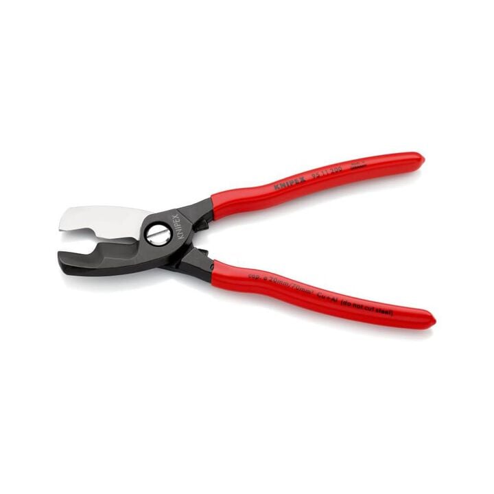 Knipex Cable Shear with Twin Cutting Edge 200mm, large image number 1