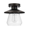 Globe Electric Nate Ceiling Light Oil Rubbed Bronze 60W E26, small image number 1