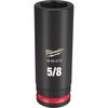 Milwaukee SHOCKWAVE Impact Duty Socket 3/8in Drive 5/8in Deep 6 Point, small image number 1