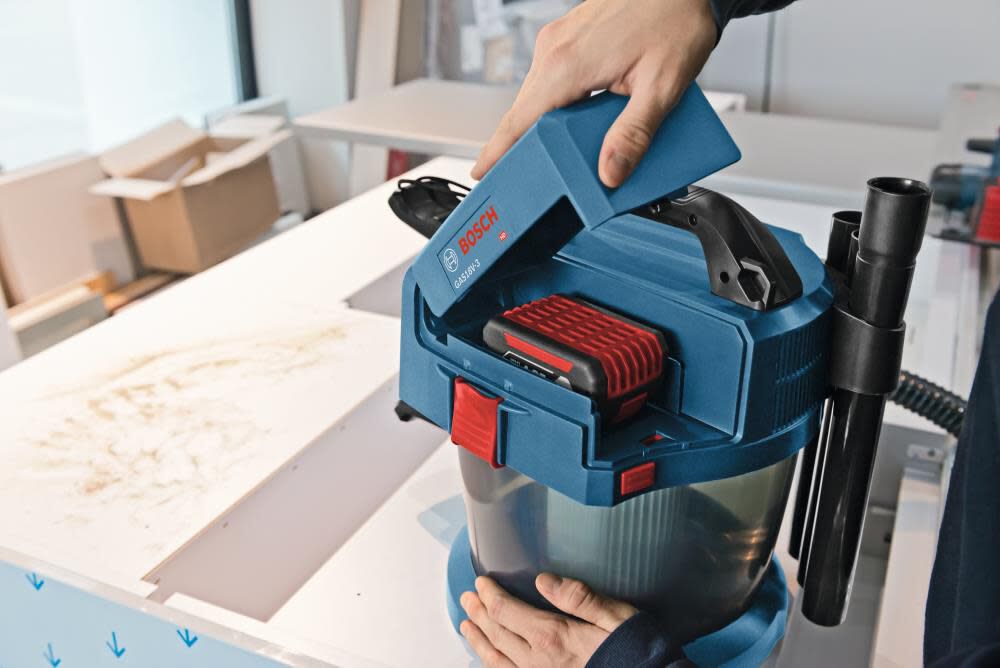Bosch Promotional 18 V 2.6-Gallon Wet/Dry Vacuum Cleaner with HEPA Filter (Bare Tool), large image number 11