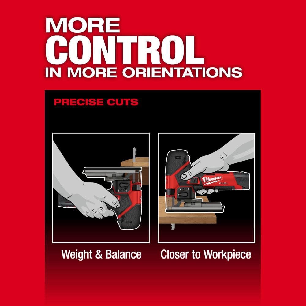 Milwaukee M12 Fuel Jig Saw Bare Tool 2545 20 - Image 5