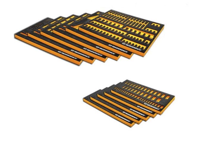 GEARWRENCH 613 Piece Master Mechanics Hand Tool Set & 11 EVA Foam Tray for Mobile Work Stations Bundle, large image number 1
