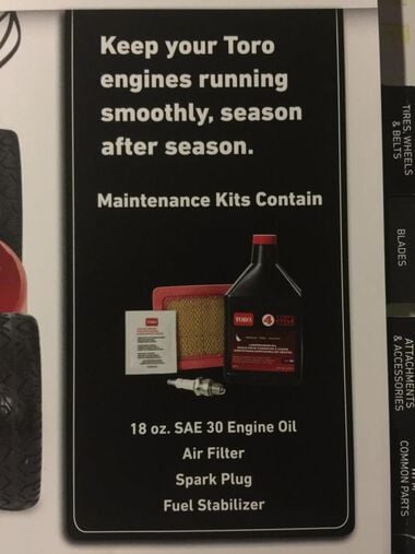 Toro Maintenance Kit