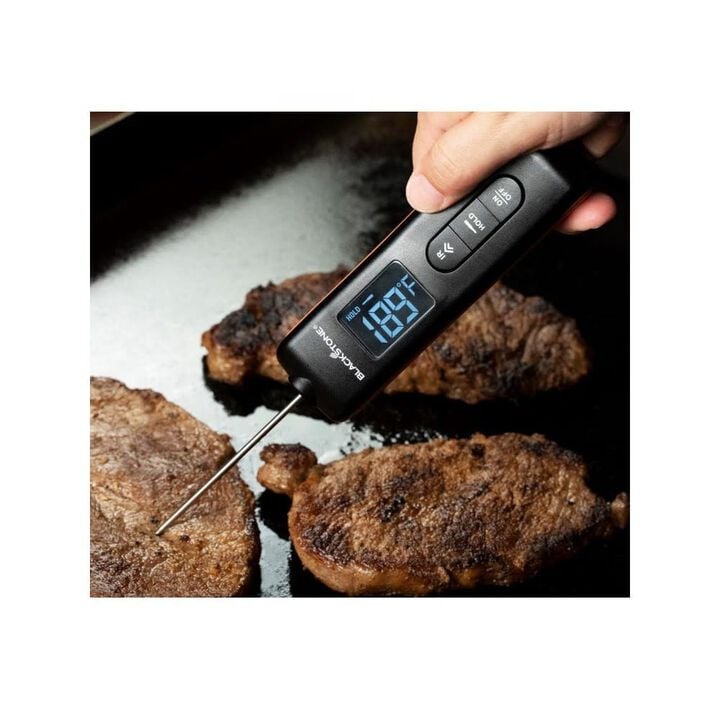 Blackstone LCD Infrared Thermometer with Probe Black, large image number 5