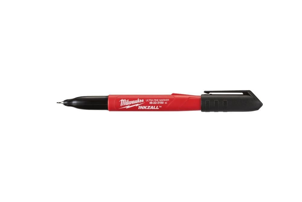 Milwaukee 12 pk INKZALL Black Ultra Fine Point Markers, large image number 2