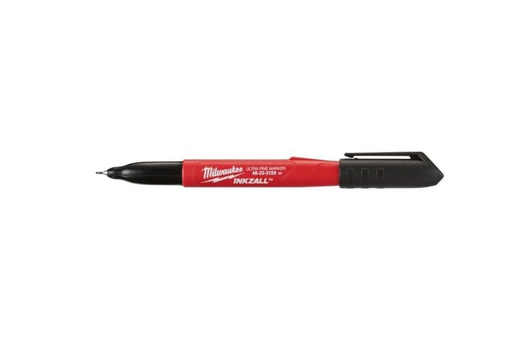 Milwaukee 12 pk INKZALL Black Ultra Fine Point Markers, large image number 1