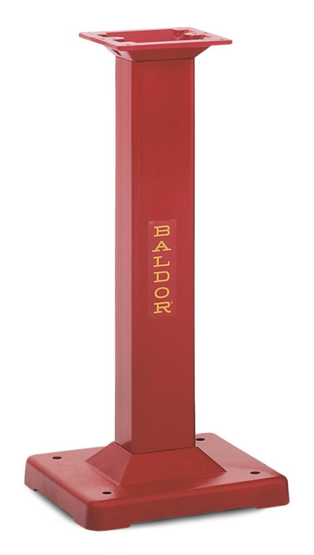 Baldor-Reliance Red C.I. Pedestal 32-7/8 Inch High, large image number 1