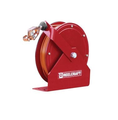 Reelcraft 100 Ft. Spring Retractable Grounding Reel Steel