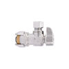 Sharkbite 1/2in Push T x 3/8in S Compression Angle Stop Valve, small image number 2