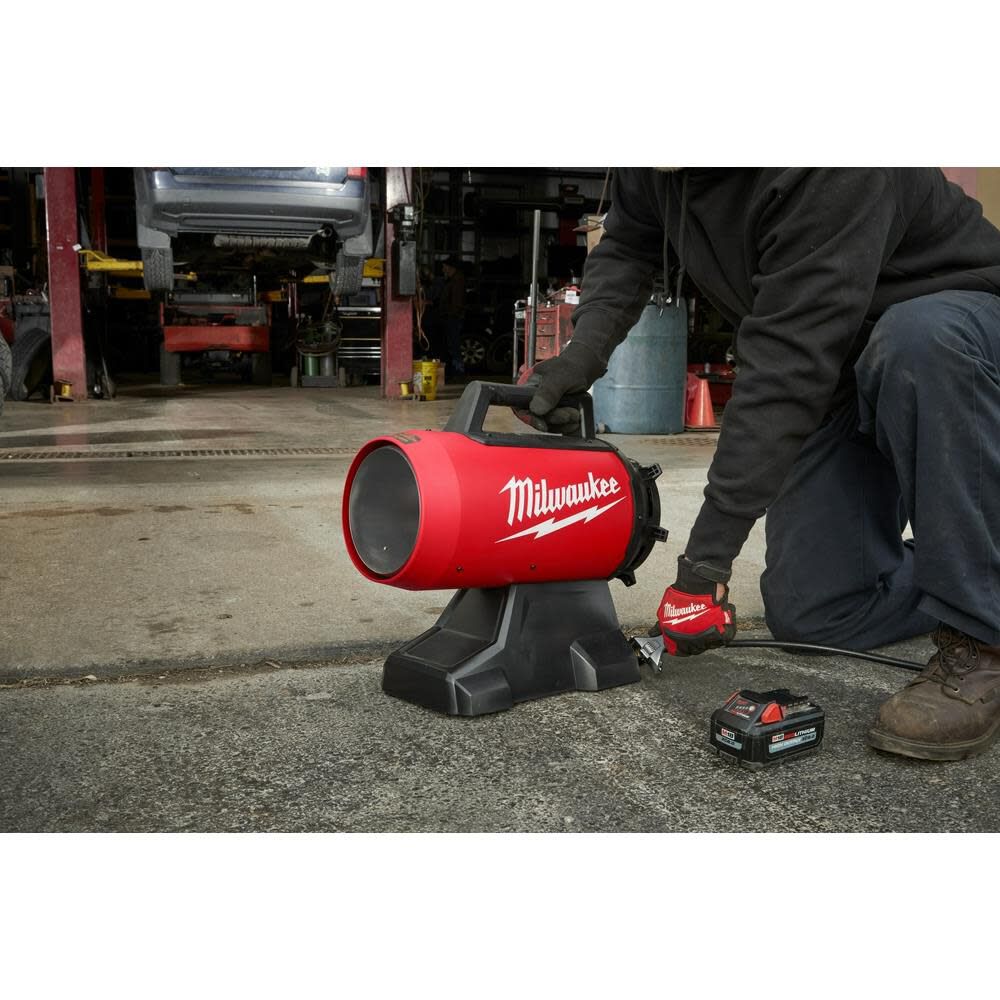 Milwaukee tools heater shop