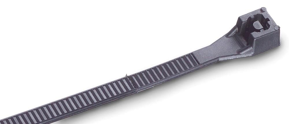 Gardner Bender Heavy-Duty Cable Tie UVB/Black 18 In. (175 lb) 50/Bag, large image number 1