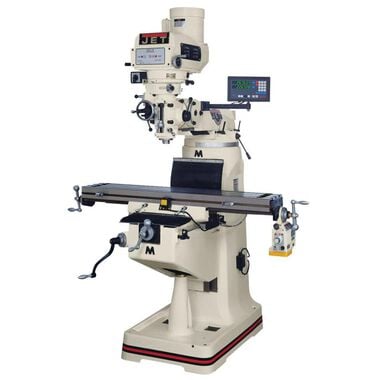 JET JTM-4VS Mill with ACU-RITE 203 DRO with X-Axis Powerfeed, large image number 0