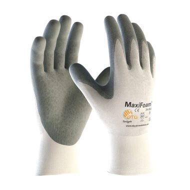 Protective Industrial Products Gloves White MaxiFoam Premium Seamless Knit Nylon XL 12 Pairs of Gloves, large image number 0