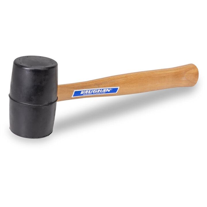 Vaughan RM2B 20 Oz 2-1/4 Inch Solid Rubber Mallet