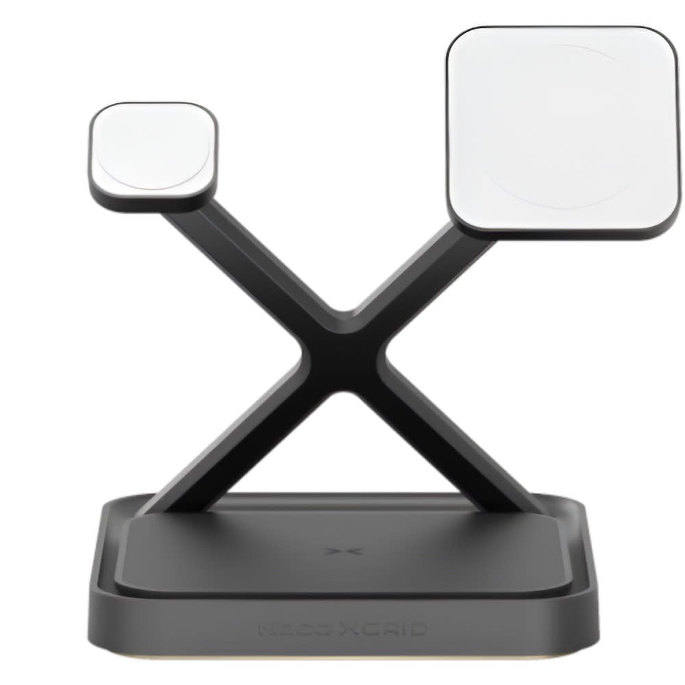 Noco 3-In-1 Qi2 15W Wireless Charging Stand Matte Black, large image number 1
