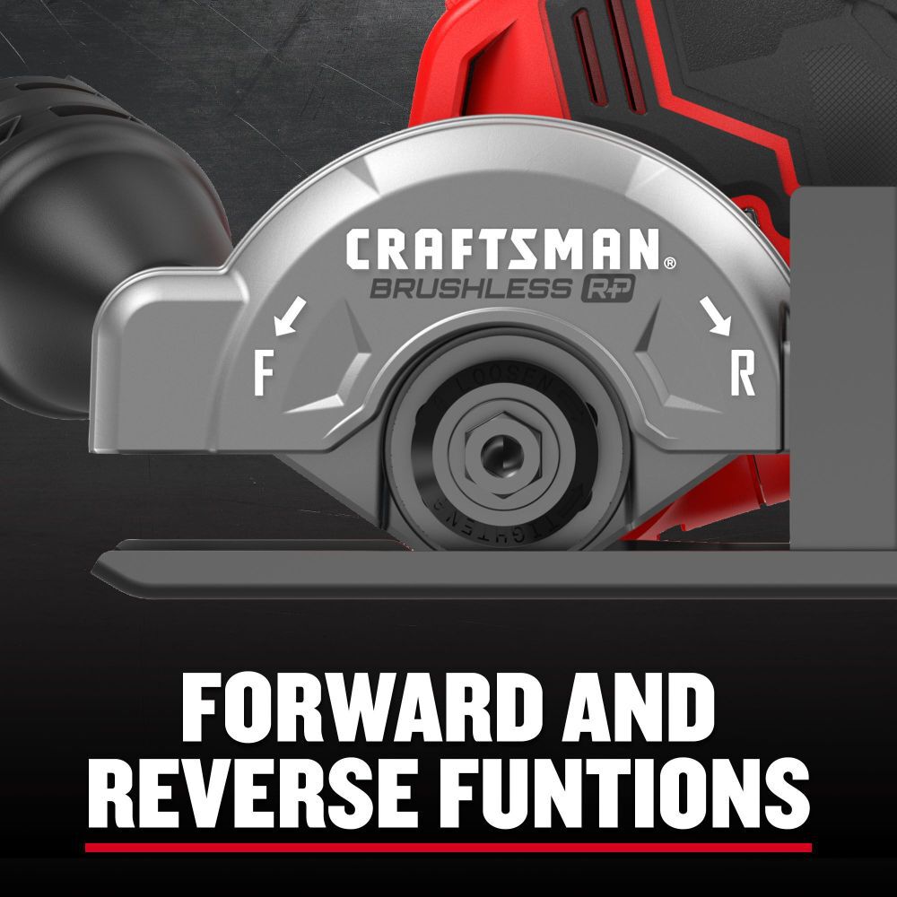 CRAFTSMAN V20 Brushless RP 3 Inch Cut-Off Tool (Bare Tool), large image number 6
