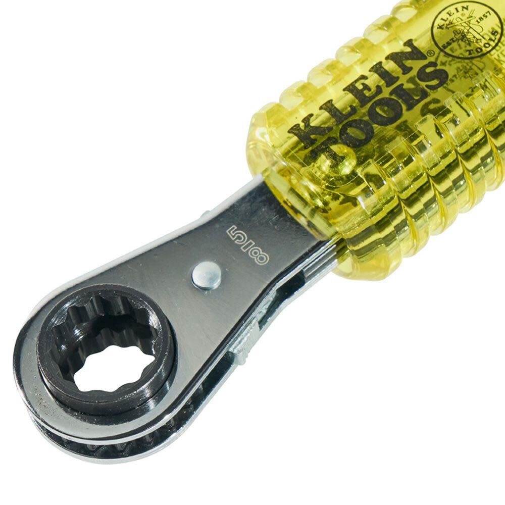 Klein Tools Lineman's Insulated 4-in-1 Box Wrench, large image number 7