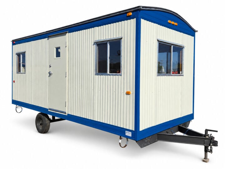 Commercial Structures 8 x 24 Ft Single Office Mobile Office Trailer
