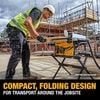 DEWALT Compact Table Saw Stand for DWE7480 DCS7485 and DW745, small image number 5