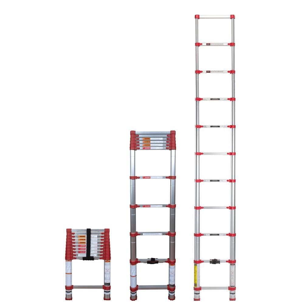 Xtend and Climb Aluminum Telescoping Extension Ladder (12.5 Reach Height)  ANSI Type I  250 lb Load Capacity, large image number 1