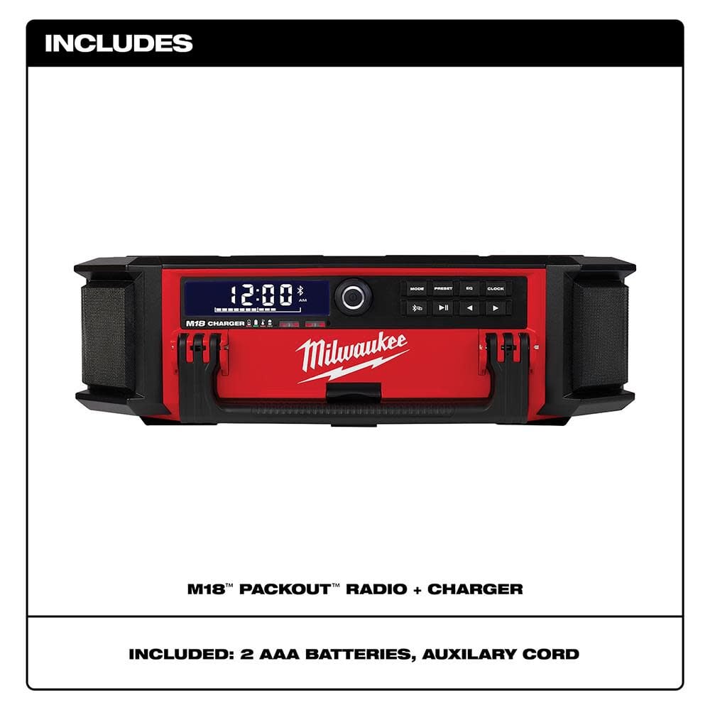 Milwaukee M18 Packout Radio Charger Bare Tool 2950 20 Simolary simolary.com 6