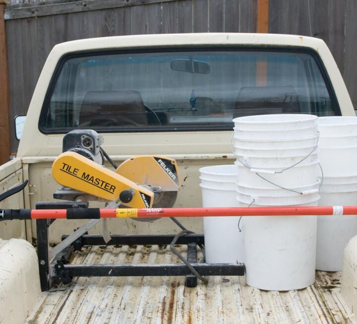 Fastcap 57 Inch to 12 Ft 3rd Hand HD Contractor Support Pole Kit with Storage Bag and Dust Barrier Accessories, large image number 7