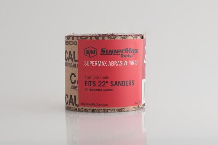 Supermax Tools 100-Grit Individual Sandpaper Wrap for the 22 In. Drum Sander