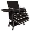 Sunex Heavy Duty 5 Drawer Service Cart - Black, small image number 1