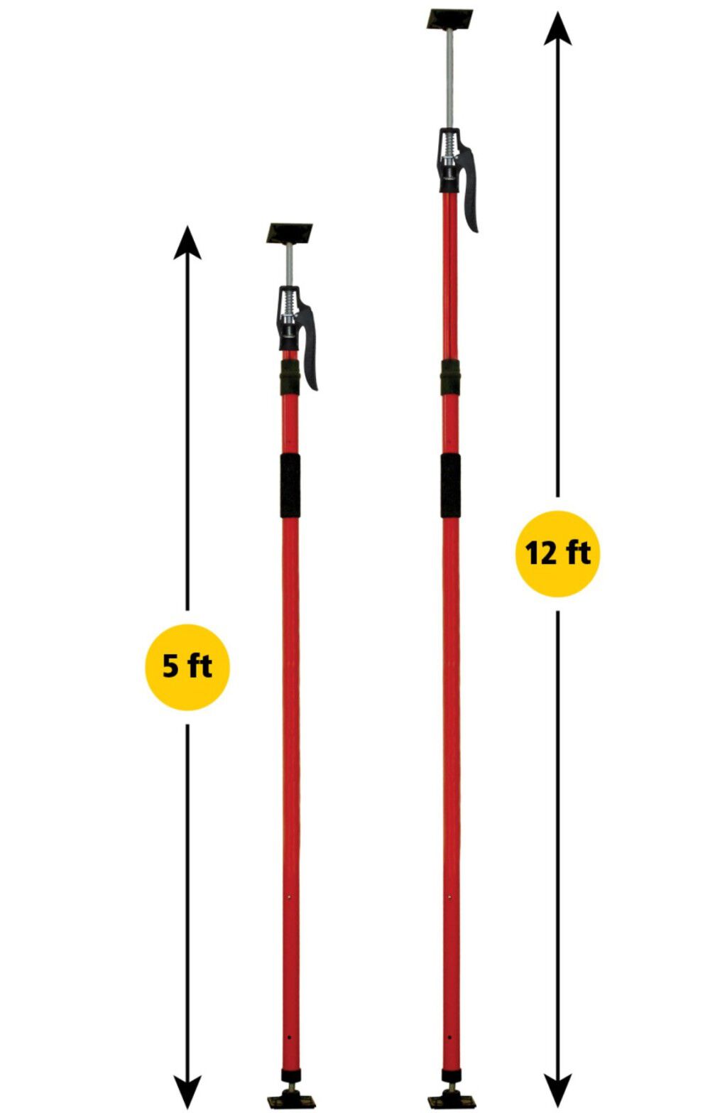 Fastcap 3rd Hand HD Support System 2 Pack Heavy-Duty Support Poles & Dust Barrier Kit, large image number 9