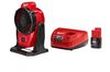 Milwaukee M12 Mounting Fan with 2.0Ah Battery & Charger Starter Kit Bundle, small