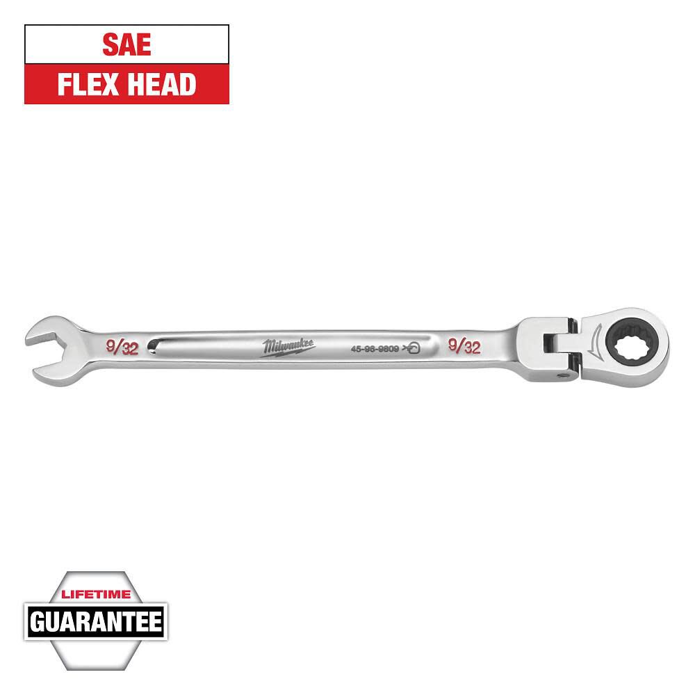 Milwaukee Combination Wrench Flex Head 9/32inch, large image number 12