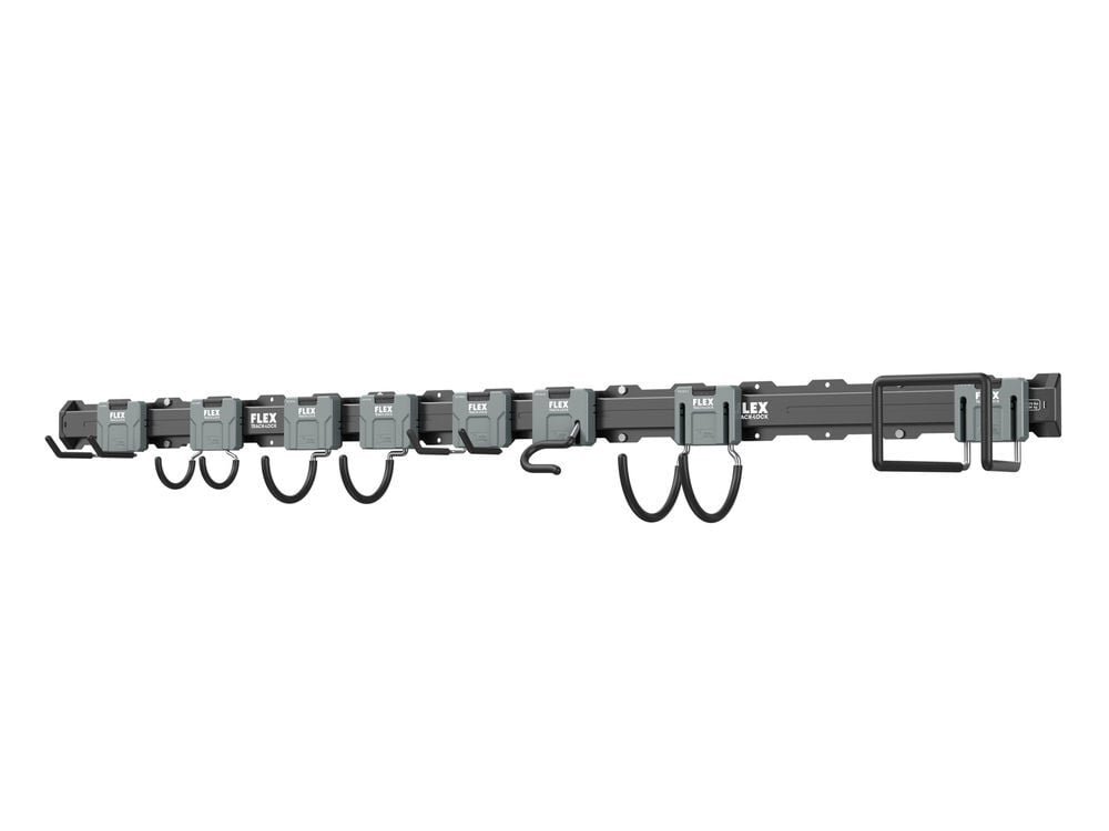 FLEX TRACK LOCK All Purpose Wall Storage Set 10 Pieces, large image number 1