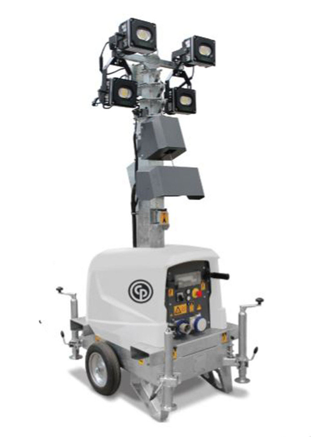 Chicago Pneumatic 23′ 160W CPLT E3 LED Electric Light Tower – 8170023364